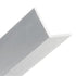 M-D PRO - Garde de coin en aluminium #BCL Bright Clear 3/4" x 12'