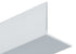 M-D PRO - Garde de coin en aluminium Clair anodisé satiné 1" x 12'