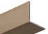 M-D PRO - Garde de coin en aluminium Titane satiné 1" x 12'