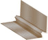 M-D PRO - Moulure concave en aluminium pour LVT/LVP, #STI Satin Titanium 9/32" x 12'