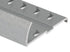 M-D PRO - Moulure en aluminium contour pour tapis résidentiel avec punaises Argent martelé 9/16" x 144"