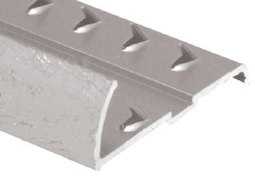 M-D PRO - Moulure en aluminium contour pour tapis résidentiel avec punaises Titane martelé 9/16" x 144"