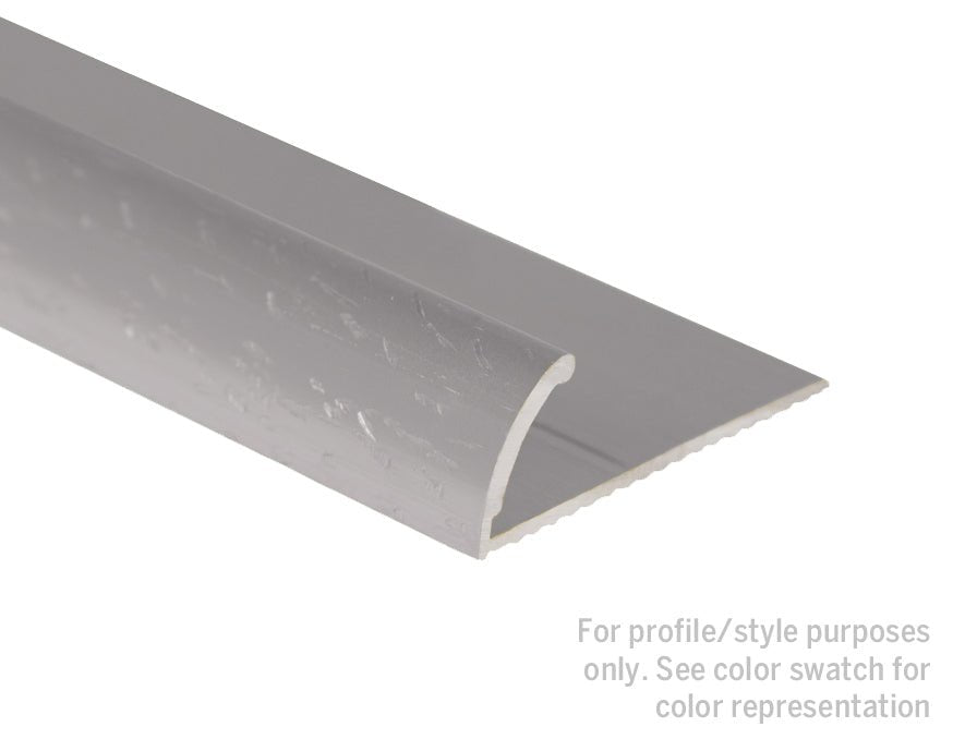 M-D PRO - Moulure en aluminium pour tapis résidentiel sans punaises, Bronze antique martelé 1/2" x 12'