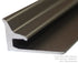 M-D PRO - Moulure relevée en aluminium, Clair anodisé satiné 1/8" x 12'
