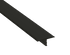 M-D PRO - Moulures en T en aluminium anodisé Noir Mat - 5/16" (8 mm) x 7/8" x 8'