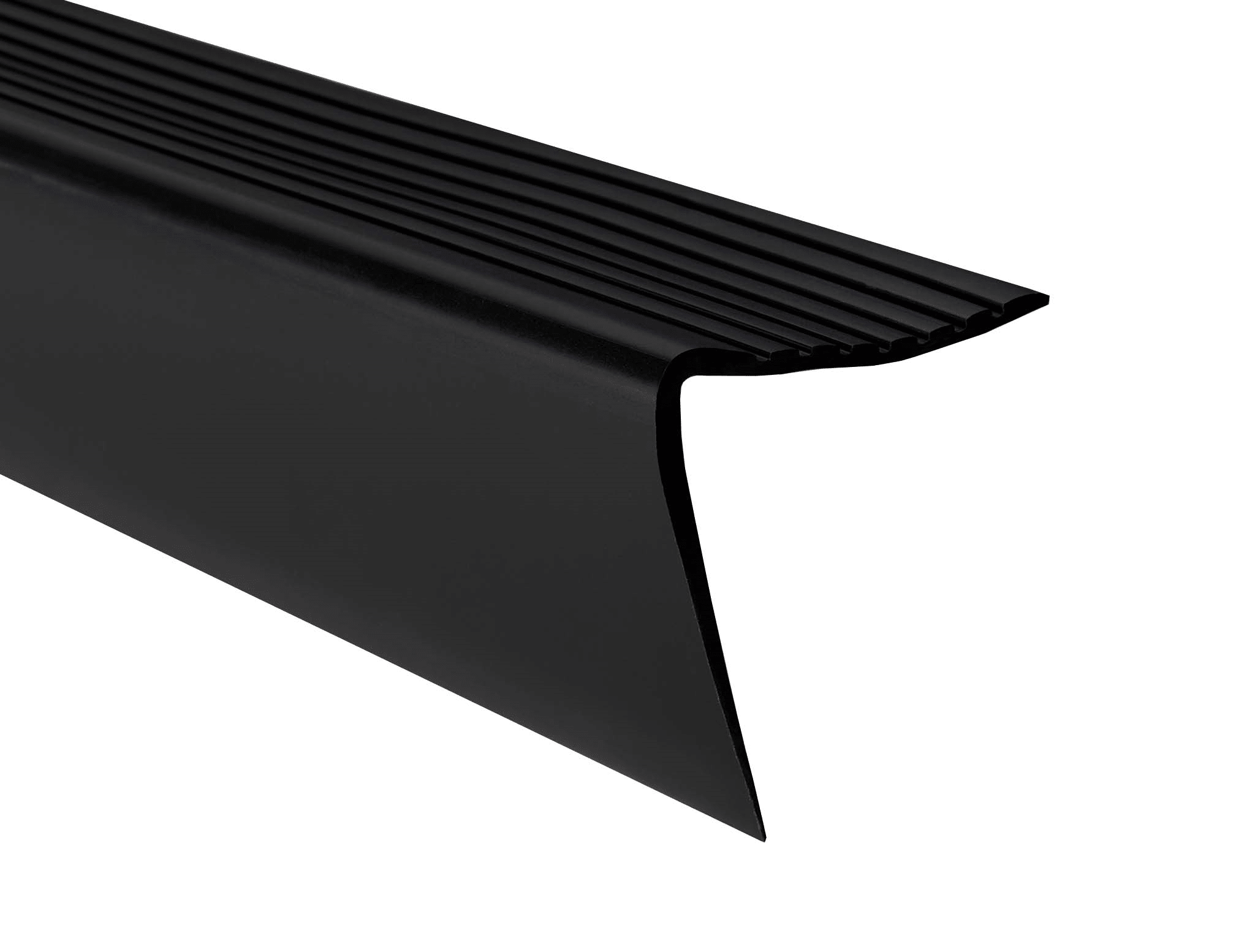 M-D PRO - Nez de marche à recouvrement en vinyle NS4700 #ST085 Bordeaux - 2-3/8" (60 mm) x 2-3/8" x 12'
