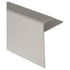 M-D PRO - Nez de marche pour plancher laminé en aluminium Titane satiné 1/2" x 8'