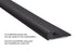 M-D PRO - Plinthe de finition murale Peel & Stick vinyle pour planchers résilients 1/8" (3.2 mm) x 12'