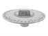 M-D PRO - PROVA DRAIN® - Composant de douche - Drain en PVC - Grille en acier inoxydable ||TT8107STS03 - Ceramed