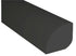 M-D PRO - Quart de rond noir 11/16" x 12'