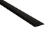 M-D PRO - Réducteur de moulure en J pour vinyle en aluminium enduit de poudre noir mat - 3/16" (4 mm to 5 mm) x 1" x 12'