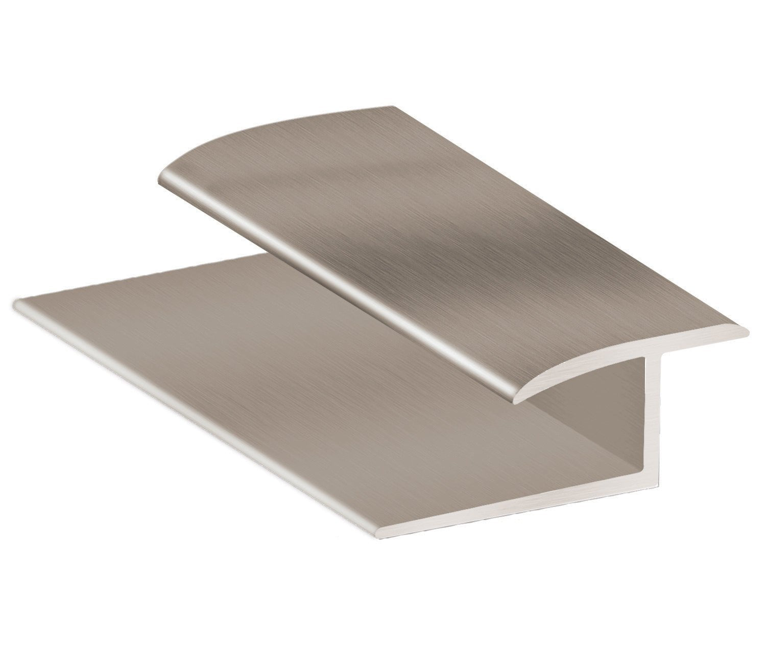 M-D PRO - Transition LVT à tapis, en alumiunium #STI Satin Titanium 9/32" x 12'