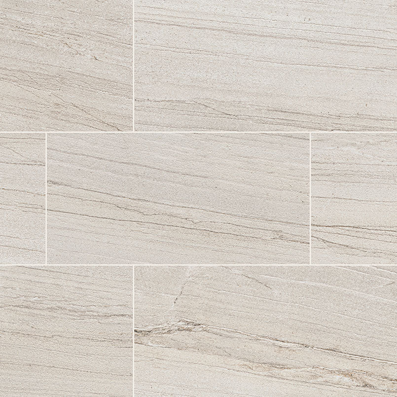 MSI Surfaces - Tuiles de céramique - Malahari White 3D Lappato 12" x 24" ||NMALWHI1224L-3D