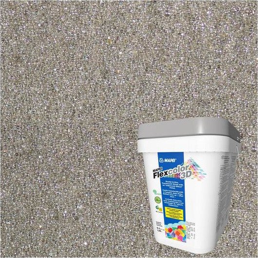 Mapei - Flexcolor 3D Coulis translucide prêt à l’emploi - #204 Acier Pur - 1.89 L