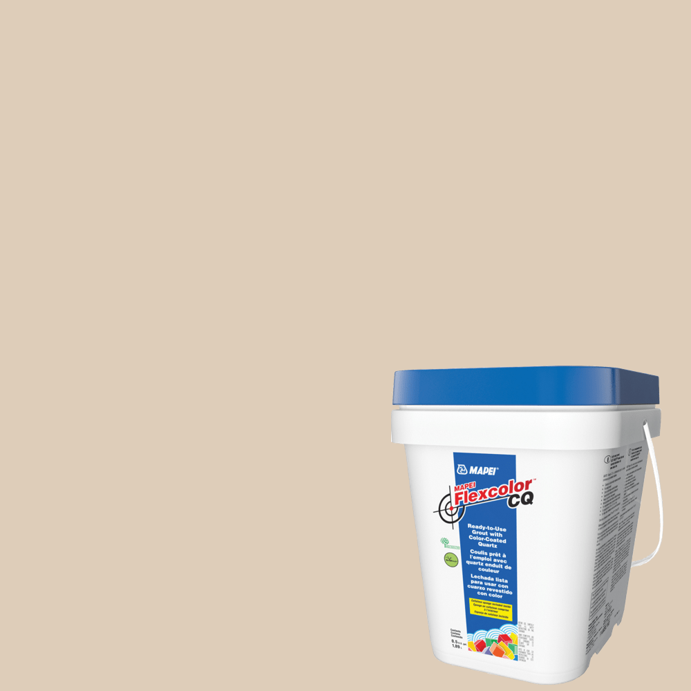 Mapei - Flexcolor CQ Coulis prêt à l'emploi avec quartz coloré #5049 Amande Douce 1.89 L