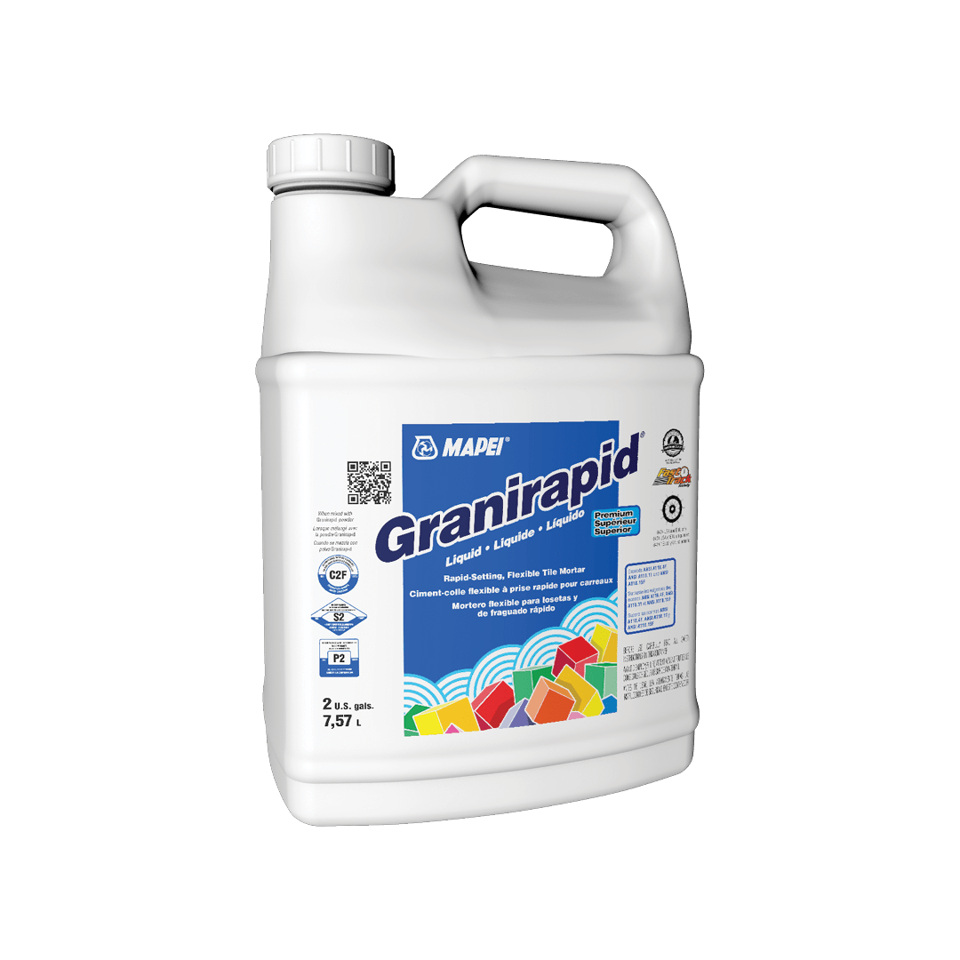 Mapei - Granirapid - Ciment-colle flexible pour carreaux en deux parties - 7.57 L - Ceramed