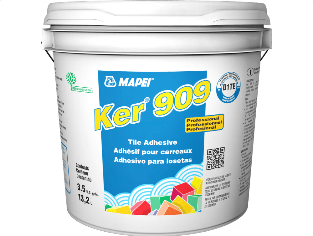 Mapei - Ker 909 - Adhésif de qualité professionnelle pour carreaux 13.2 L - Ceramed