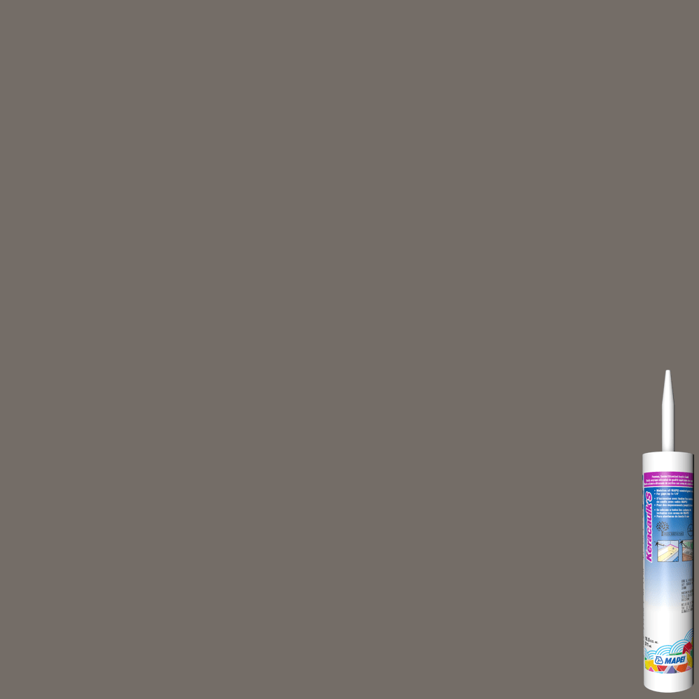 Mapei - Keracaulk S Scellant acrylique siliconisé avec sable #5009 Gris 311 mL