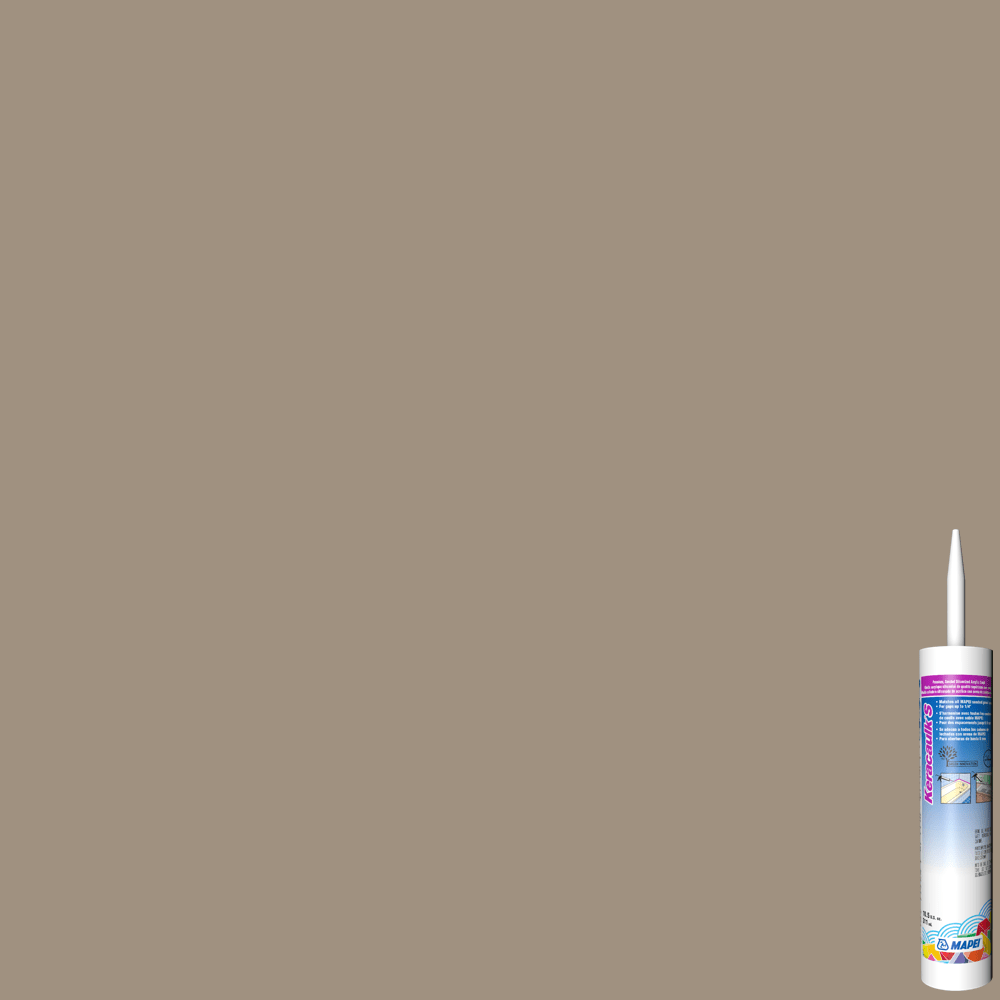 Mapei - Keracaulk S Scellant acrylique siliconisé avec sable #5105 Bois de Grève 311 mL