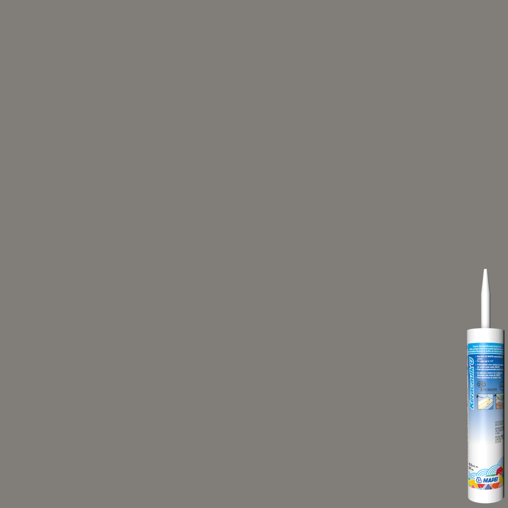 Mapei - Keracaulk U Scellant acrylique siliconisé sans sable #5107 Fer 311 mL
