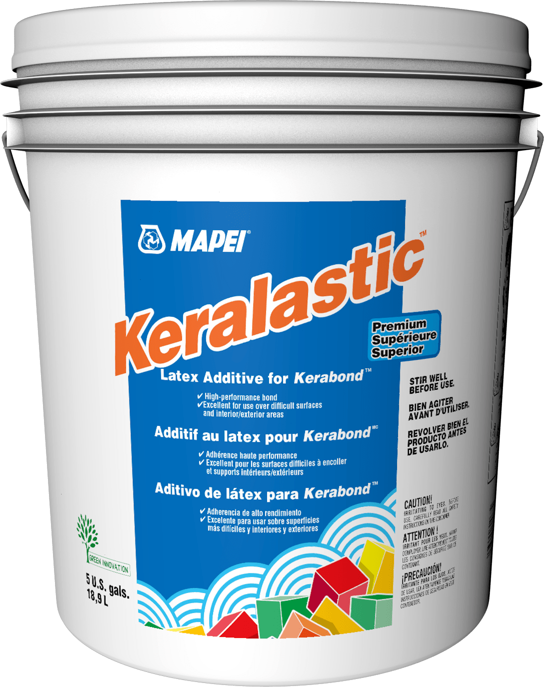 Mapei - Keralastic Additif au latex flexible de qualité supérieure - 18.9 L