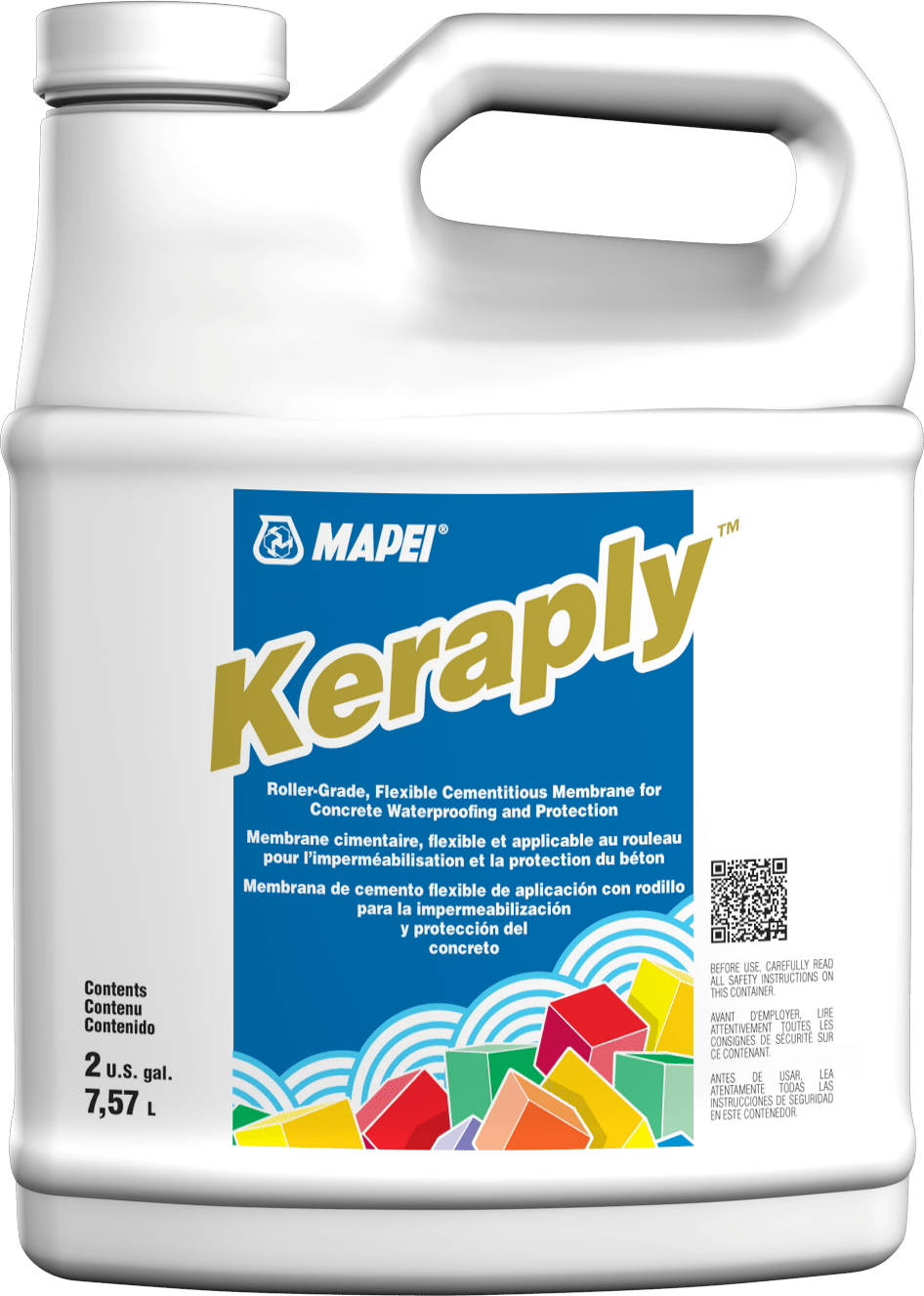 Mapei - Keraply Additif au latex de qualité professionnelle - 7.57 L