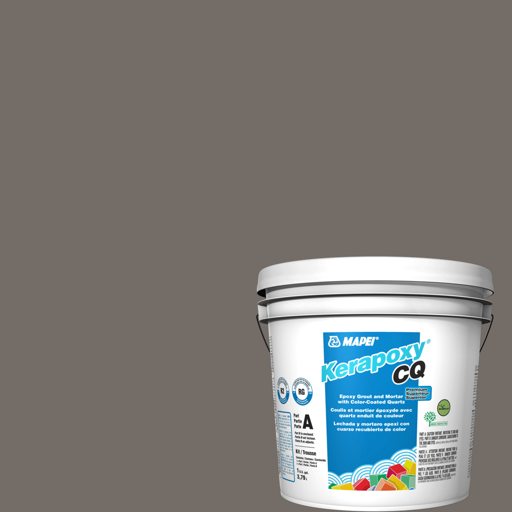 Mapei - Kerapoxy CQ Coulis époxy premium avec quartz coloré #5009 Gris 3.79 L