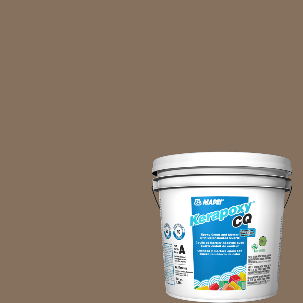 Mapei - Kerapoxy CQ Coulis époxy premium avec quartz coloré #5042 Moka 3.79 L