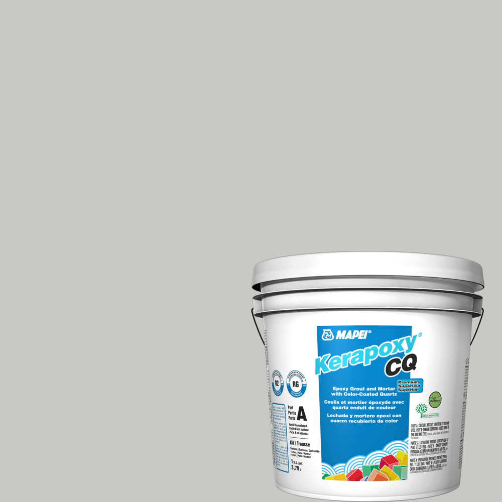 Mapei - Kerapoxy CQ Coulis époxy premium avec quartz coloré #5093 Gris Chaud 3.79 L