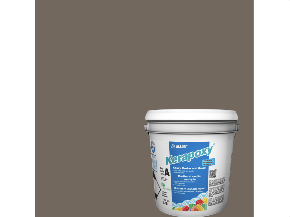 Mapei - Kerapoxy Kit - Coulis époxy premium - 5004 Beige Bahamas 3.79 L - Ceramed