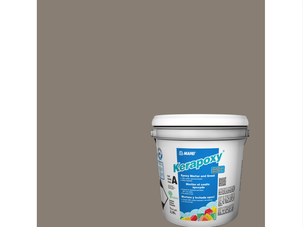 Mapei - Kerapoxy Kit - Coulis époxy premium - 5011 Beige Sahara 3.79 L - Ceramed