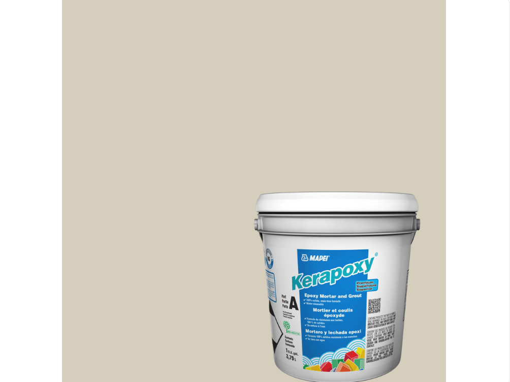 Mapei - Kerapoxy Kit - Coulis époxy premium 5014 Biscuit - 3.79 L ││3414018 - Ceramed