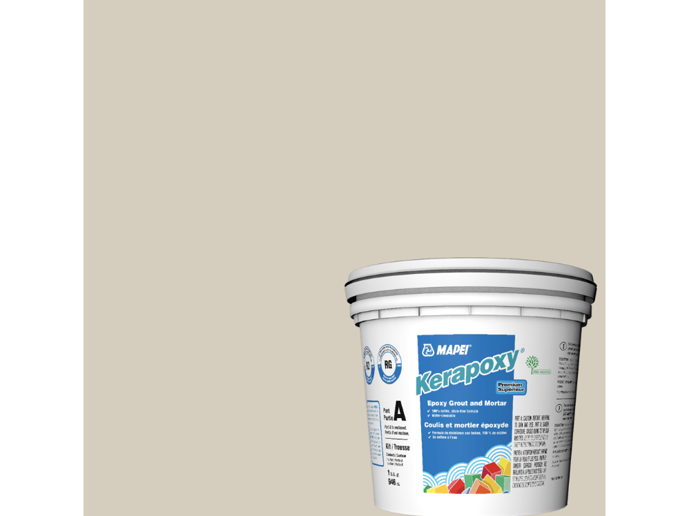 Mapei - Kerapoxy Kit - Coulis époxy premium - 5014 Biscuit 946 mL - Ceramed