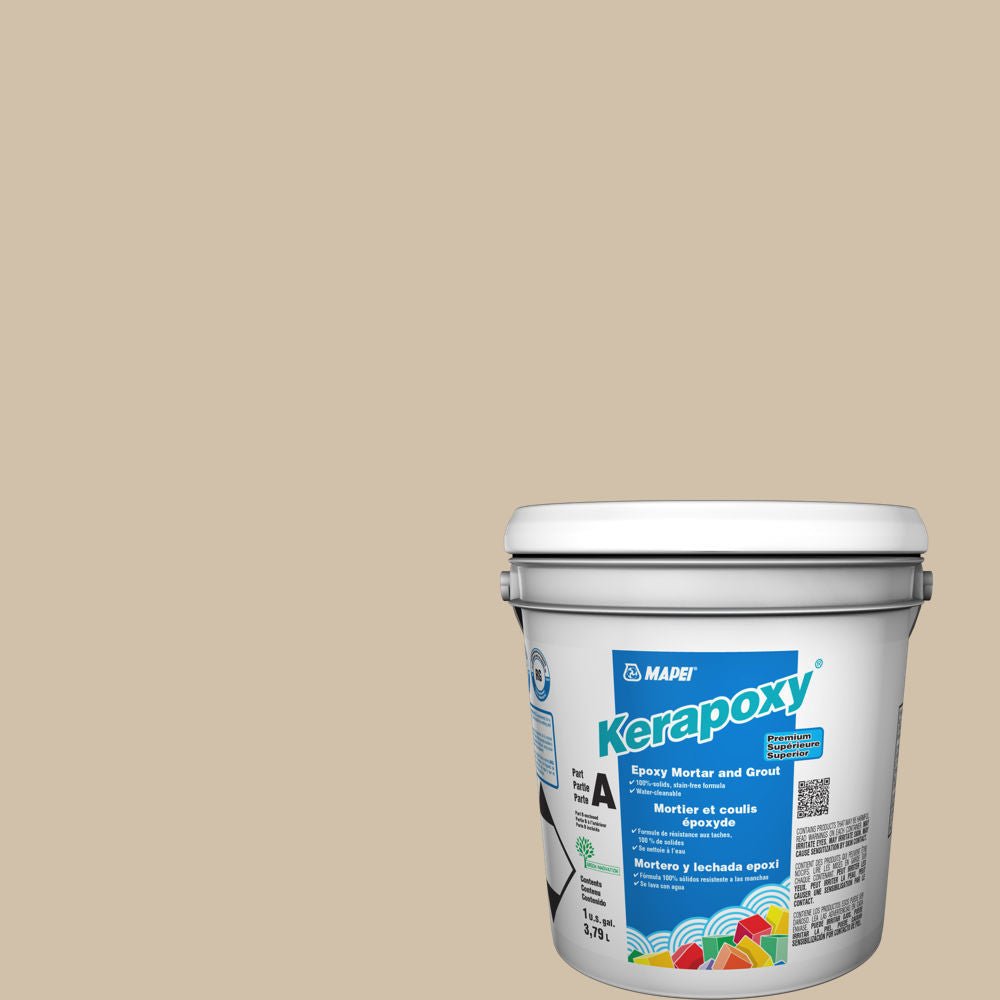 Mapei - Kerapoxy Kit - Coulis époxy premium 5015 Os - 3.79 L ││ 5UC501504 - Ceramed
