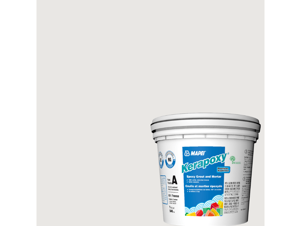Mapei - Kerapoxy Kit - Coulis époxy premium - 5038 Avalanche 946 mL - Ceramed