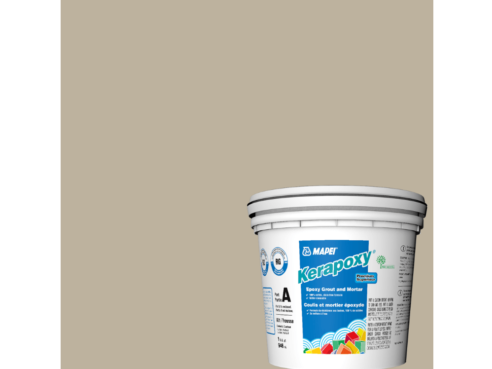Mapei - Kerapoxy Kit - Coulis époxy premium - 5039 Ivoire 946 mL - Ceramed