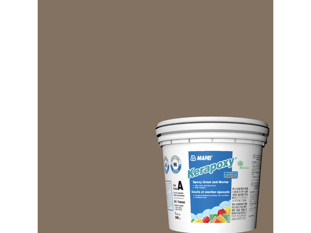 Mapei - Kerapoxy Kit - Coulis époxy premium - 5042 Moka 946 mL - Ceramed