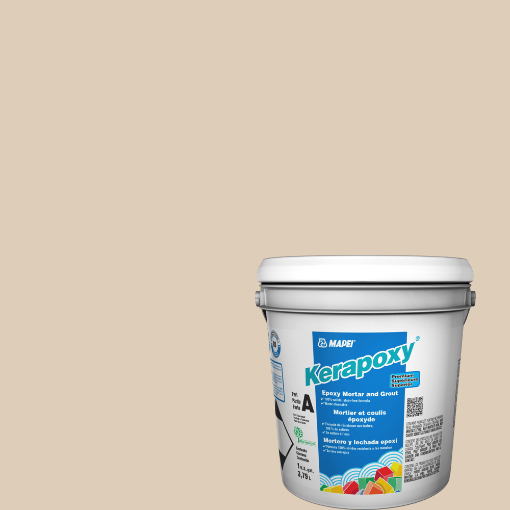 Mapei - Kerapoxy Kit Coulis époxy premium #5049 Amande Douce 3.79 L