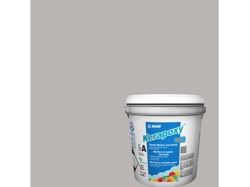 Mapei - Kerapoxy Kit - Coulis époxy premium - 5103 Galet 3.79 L - Ceramed