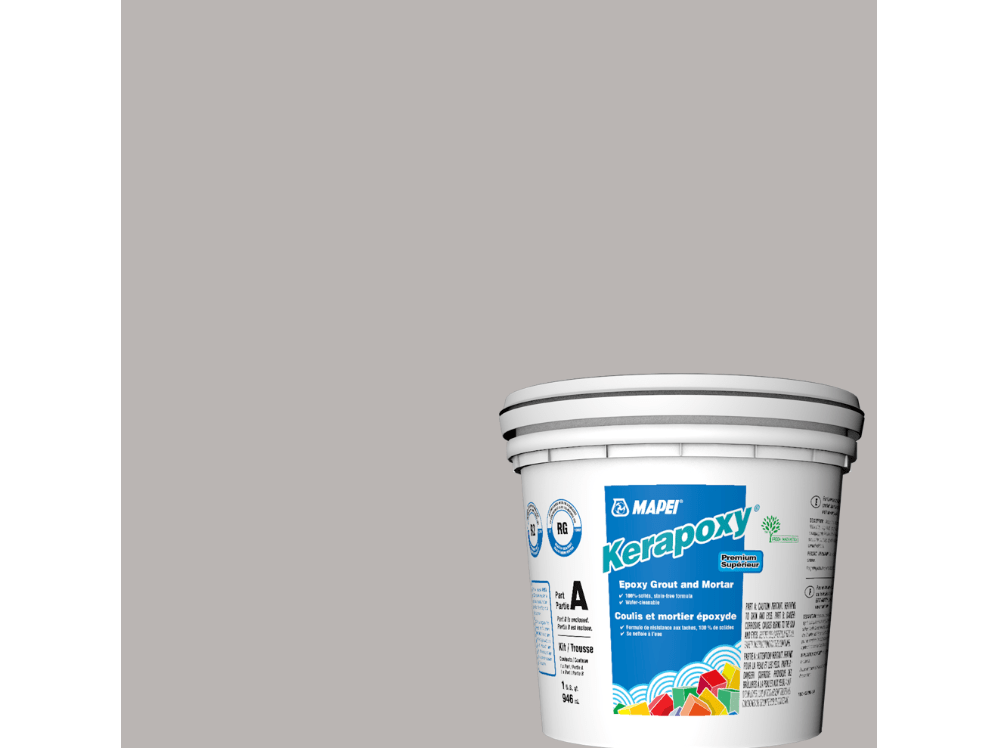 Mapei - Kerapoxy Kit - Coulis époxy premium - 5103 Galet 946 mL - Ceramed