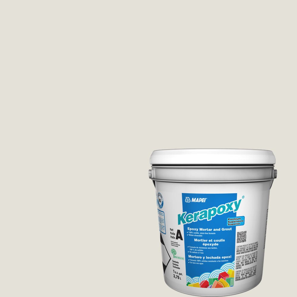 Mapei - Kerapoxy Kit - Coulis époxy premium 5220 Coquille d'oeuf - 3.79 L ││ 3400018 - Ceramed