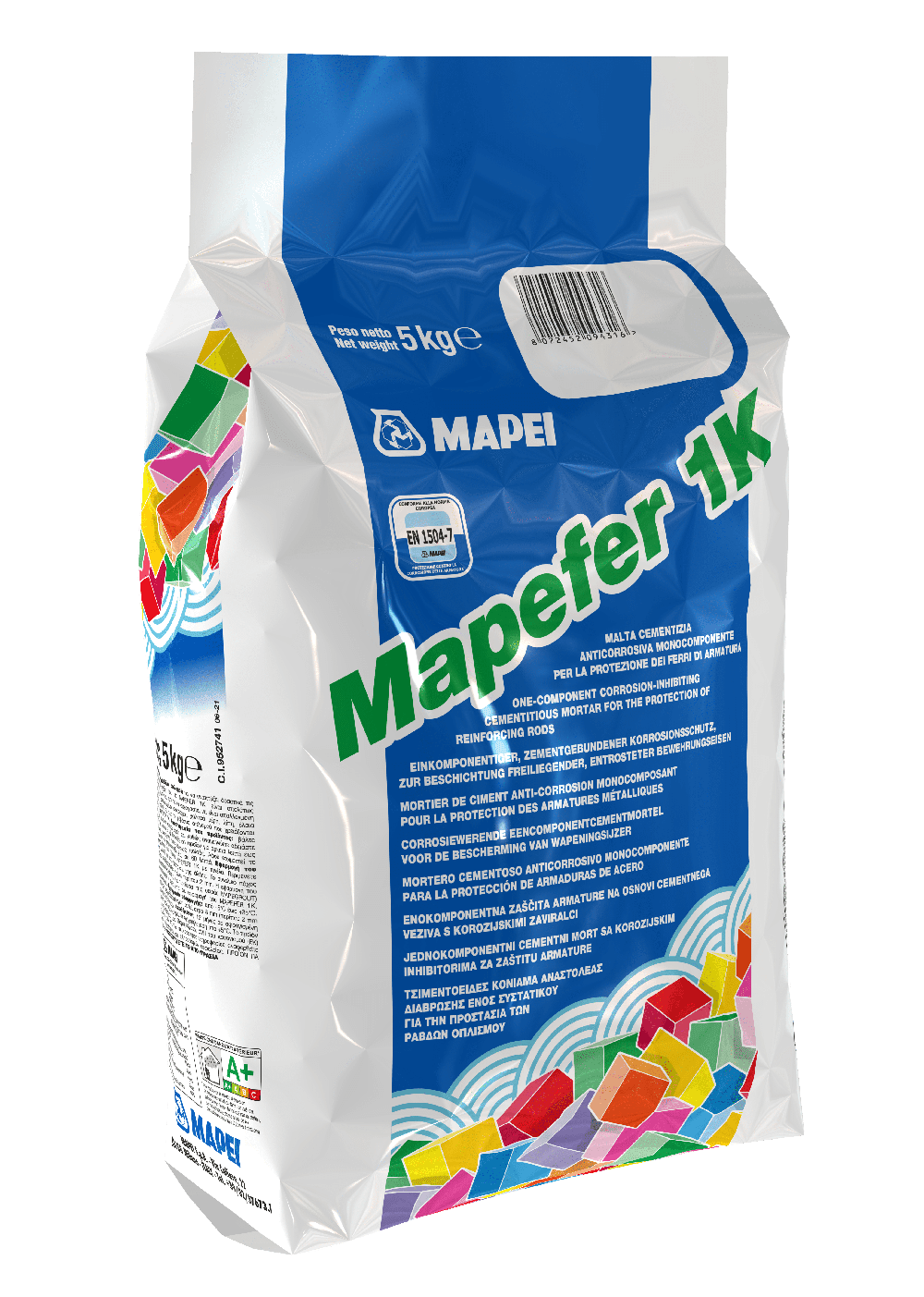 Mapei - Mapefer 1K Mortier de ciment anti-corrosion 10 lb