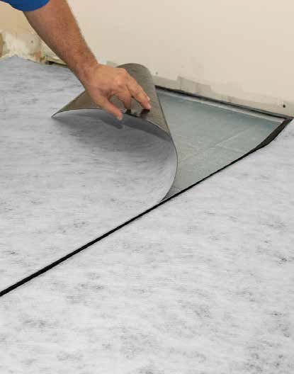 Mapei - Mapeguard 2 Membrane pour le pontage des fissures l’imperméabilisation et l’atténuation sonore 39-3/8" x 68-5/8' - 1 mm (225 sqft)