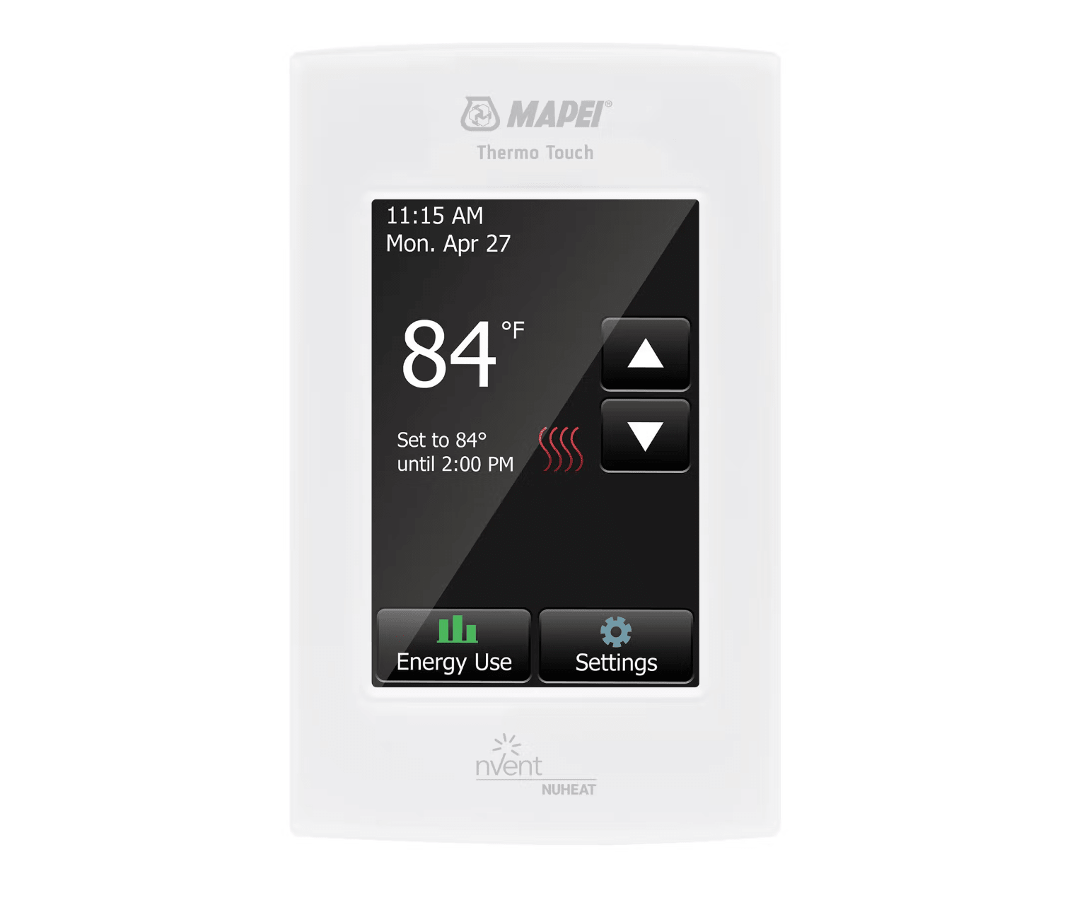 Mapei - Mapeheat Thermo Touch - Thermostat plancher chauffant programmable - Ceramed