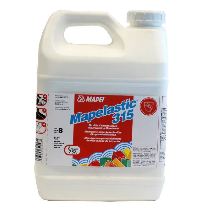 Mapei - Mapelastic 315 Membrane cimentaire d'isolation des fissures et d’imperméabilisation latex 7.57 L