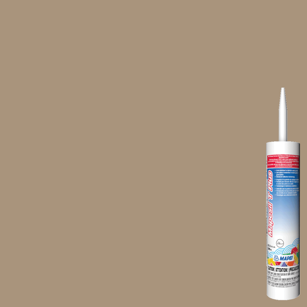 Mapei - Mapesil T Plus - Scellant silicone - 5005 Chamois 299 ml - Ceramed