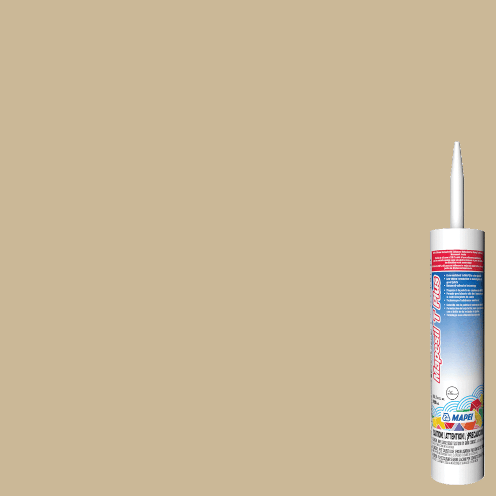 Mapei - Mapesil T Plus - Scellant silicone - 5006 Moisson 299 ml - Ceramed