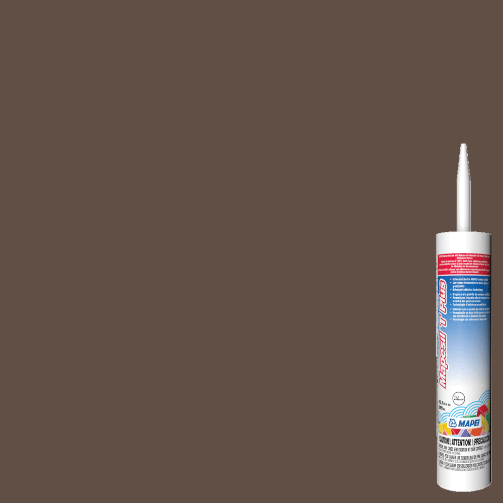 Mapei - Mapesil T Plus - Scellant silicone - 5079 Cacao 299 ml - Ceramed