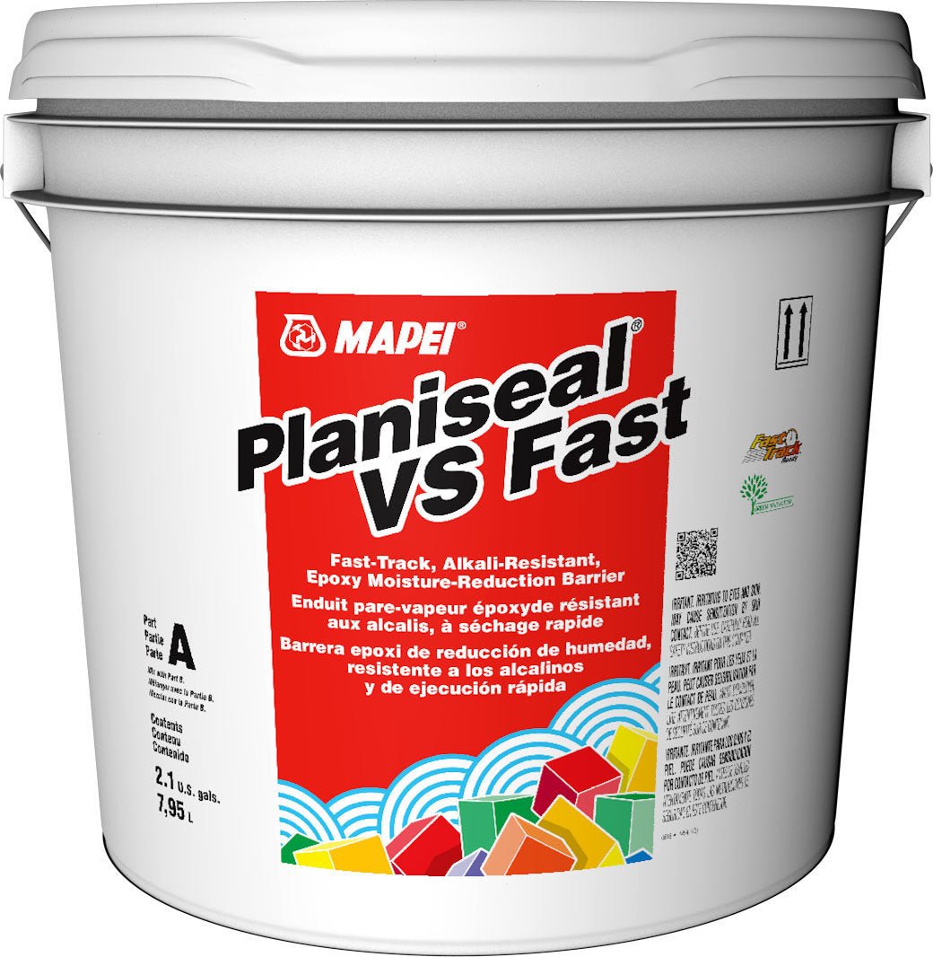Mapei - Planiseal VS Fast Barrière de réduction de l'humidité époxy résistant aux alcalis partie A Seau de 7.95 L