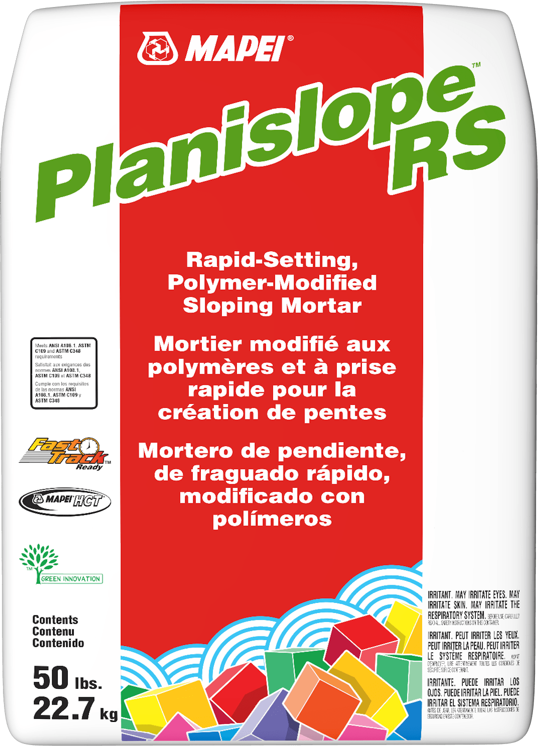 Mapei - Planislope RS Mortier modifié aux polymères pour la création de pentes 22.7 kg